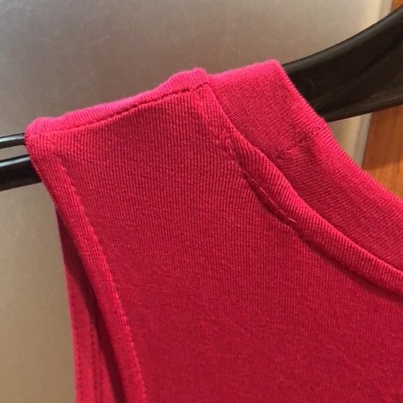 Time & Tru Sleeveless Pink Dress,POCKETS, SZ M,*stitches show - Picture 13 of 15